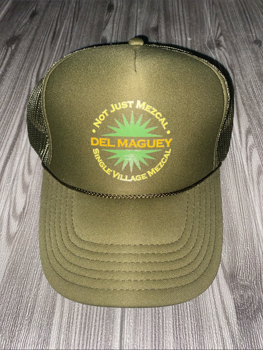 Olive Green Trucker Cap Pre-Owned